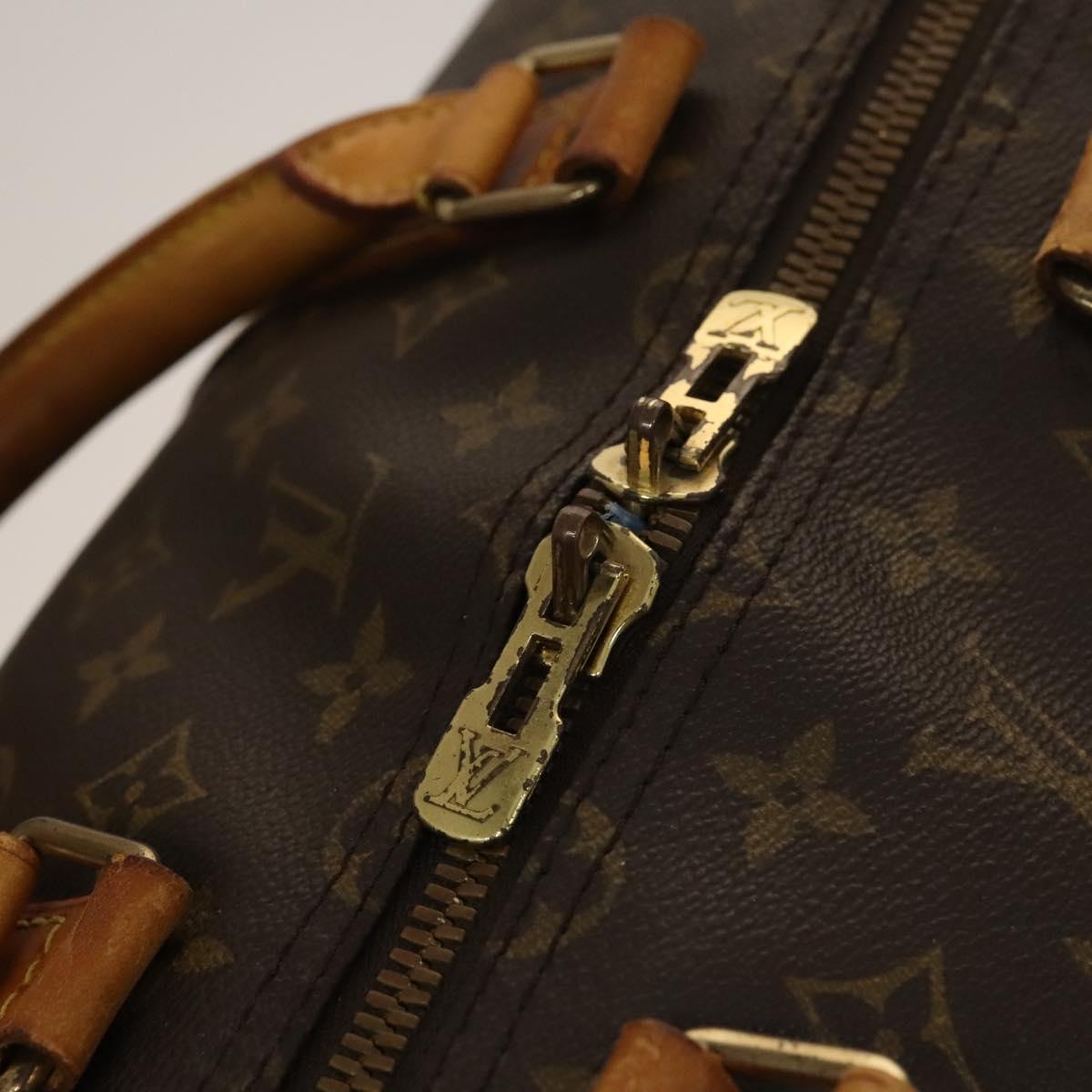 Louis Vuitton Keepall Bandouliere 55, Black, Canvas, travel