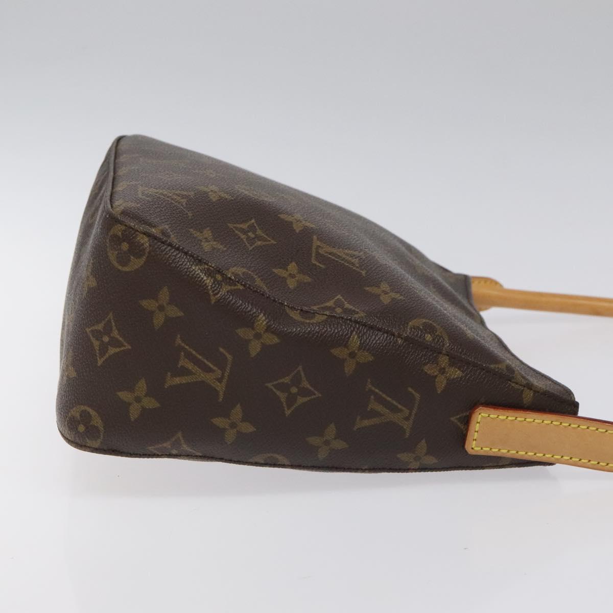 Louis Vuitton Looping MM, Brown, Canvas, shoulder