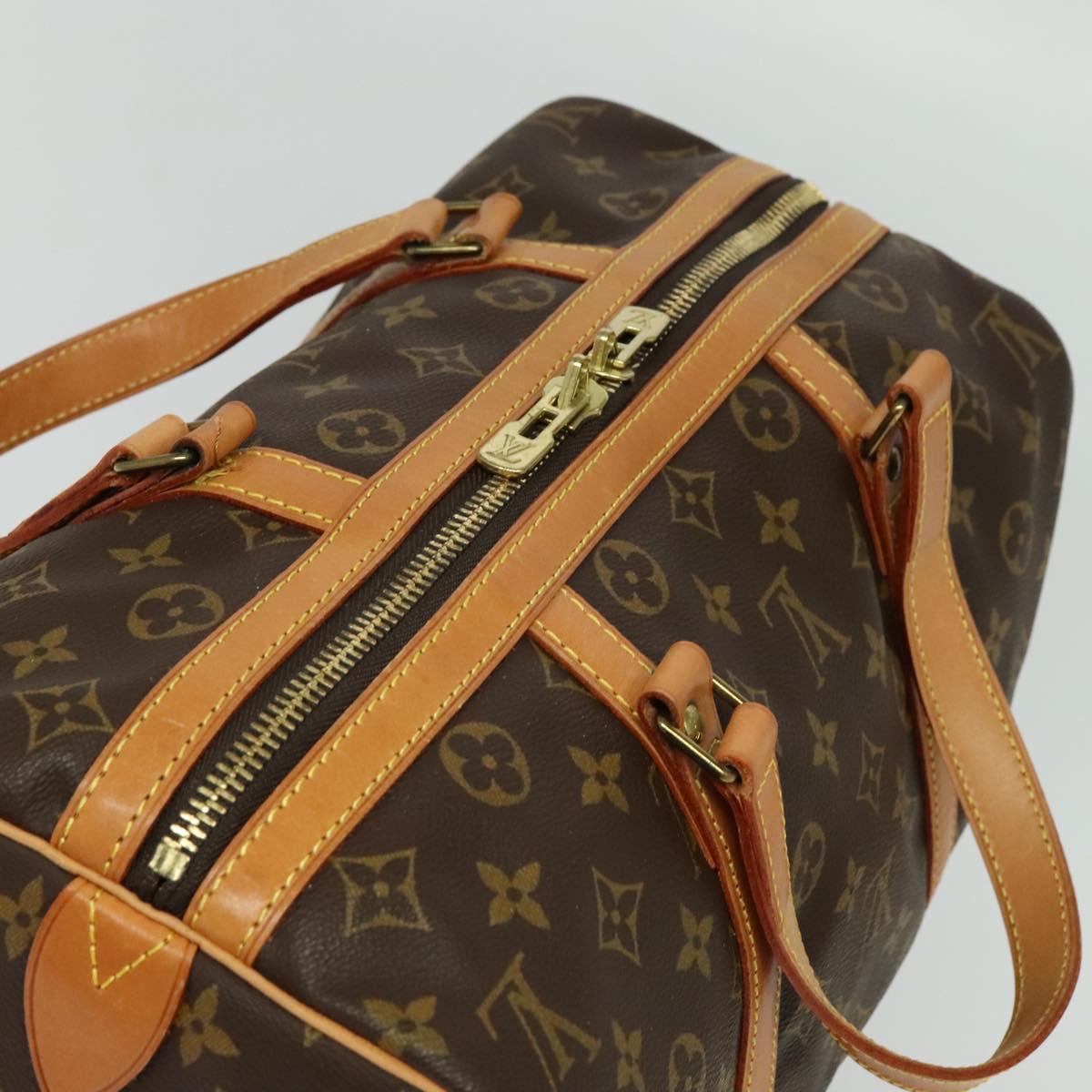Louis Vuitton Sac Souple, Brown, Canvas, travel