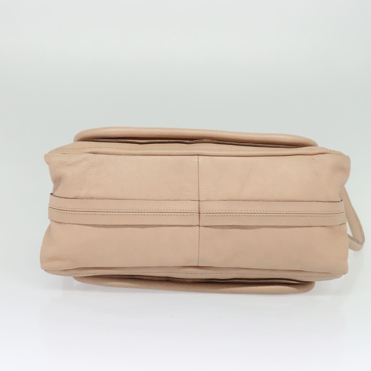 Chloé Paraty, Beige, Leather, handbag