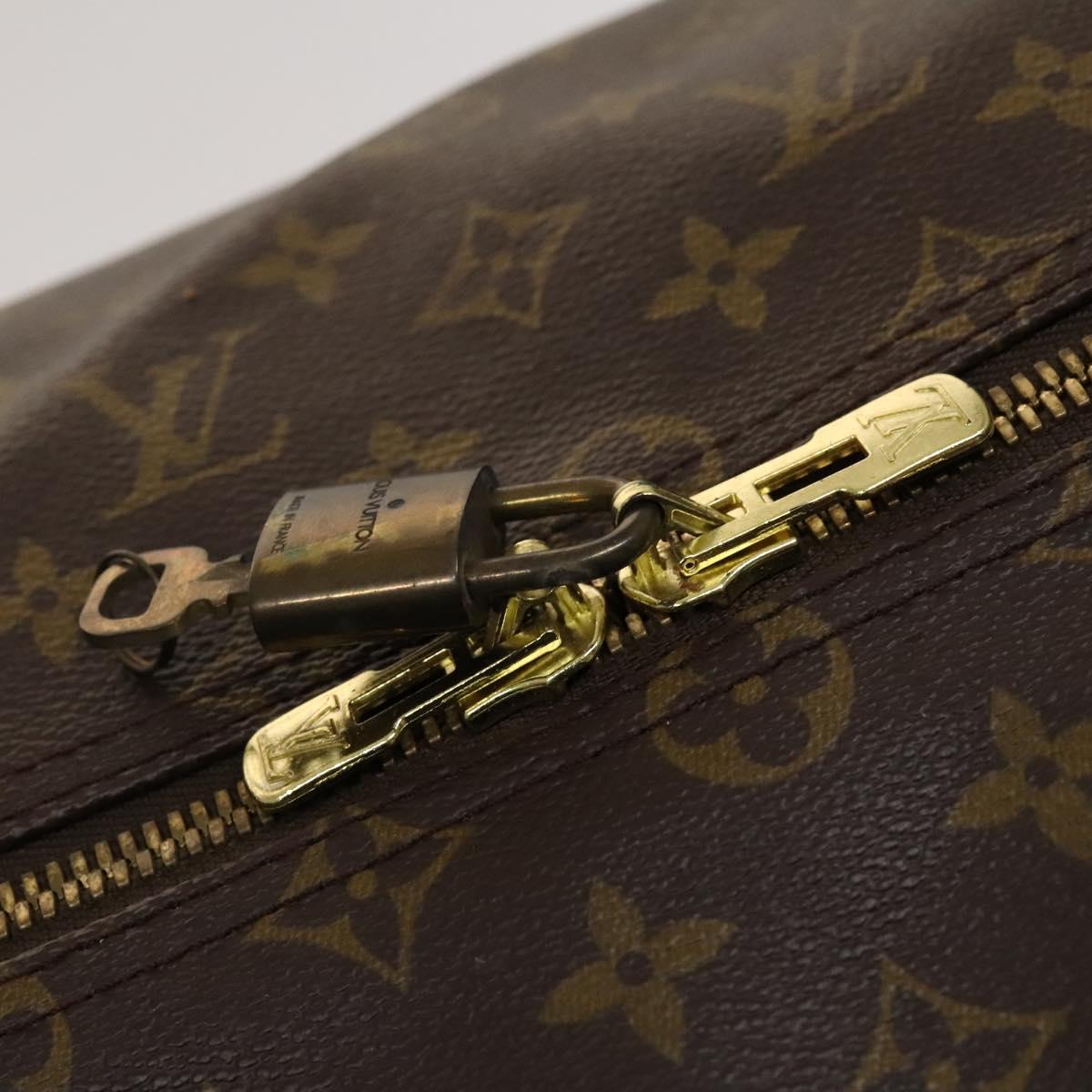 Louis Vuitton Polochon, Brown, Leather, travel