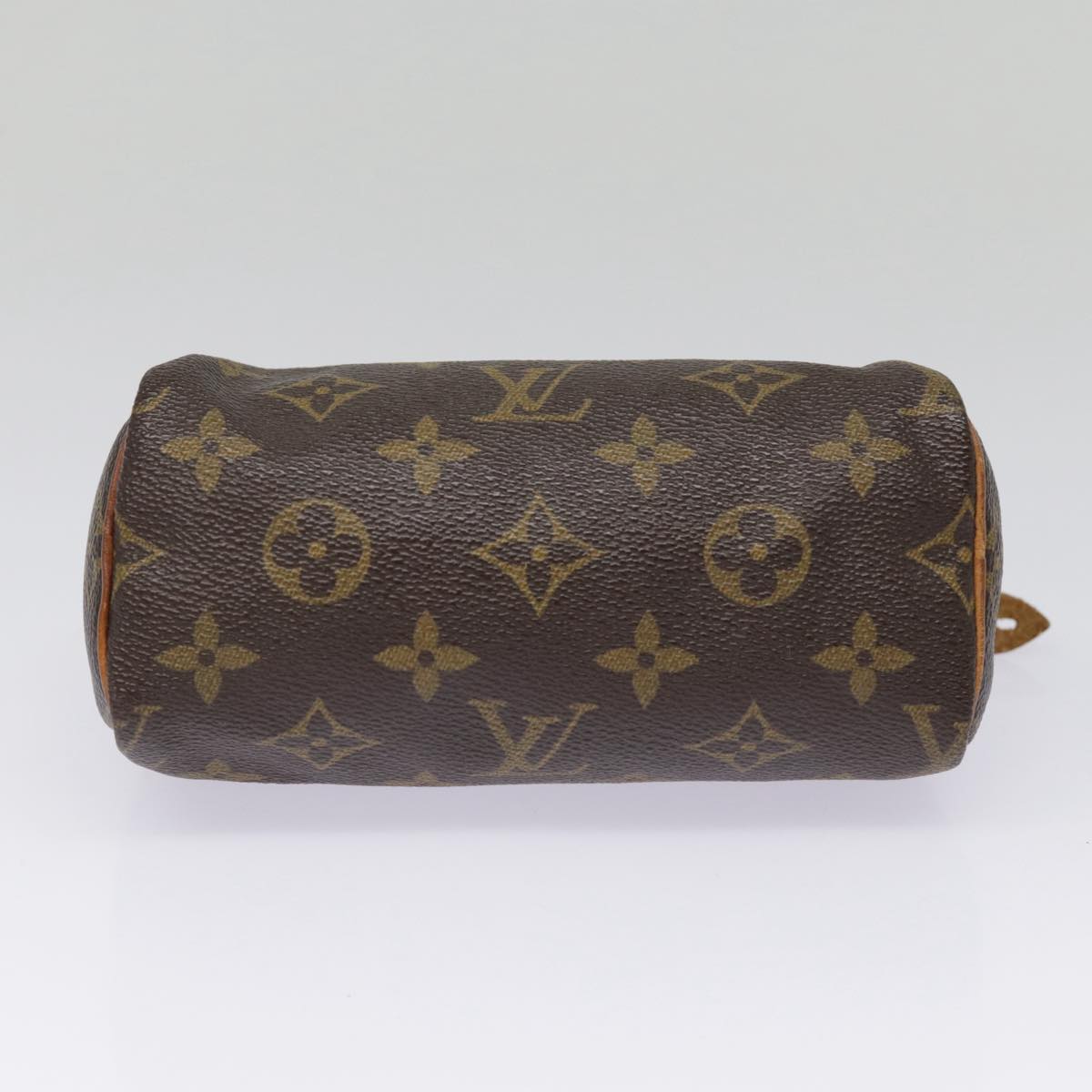 Louis Vuitton Mini speedy, Blue, Canvas, handbag