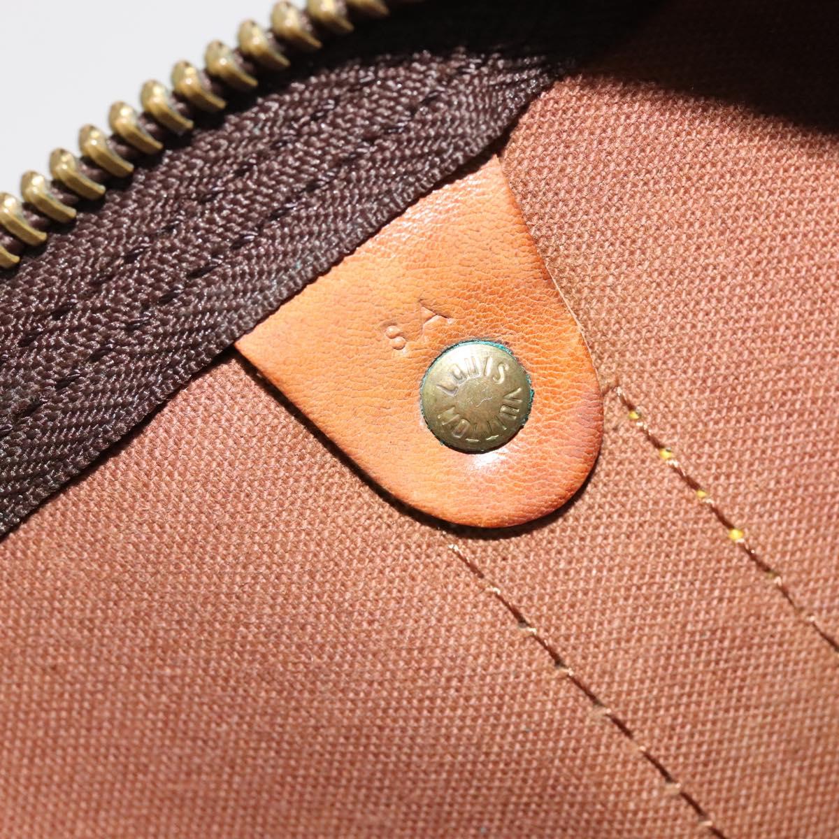 Louis Vuitton Keepall 45, Brown, Canvas, travel
