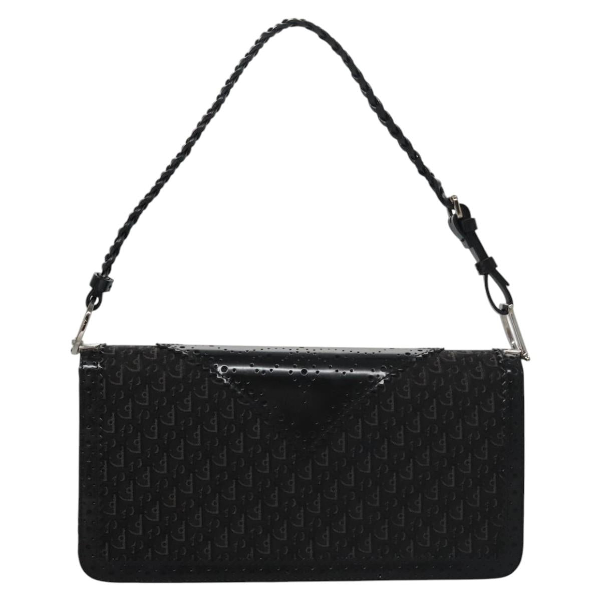 Dior Trotter, Black, Canvas, shoulder