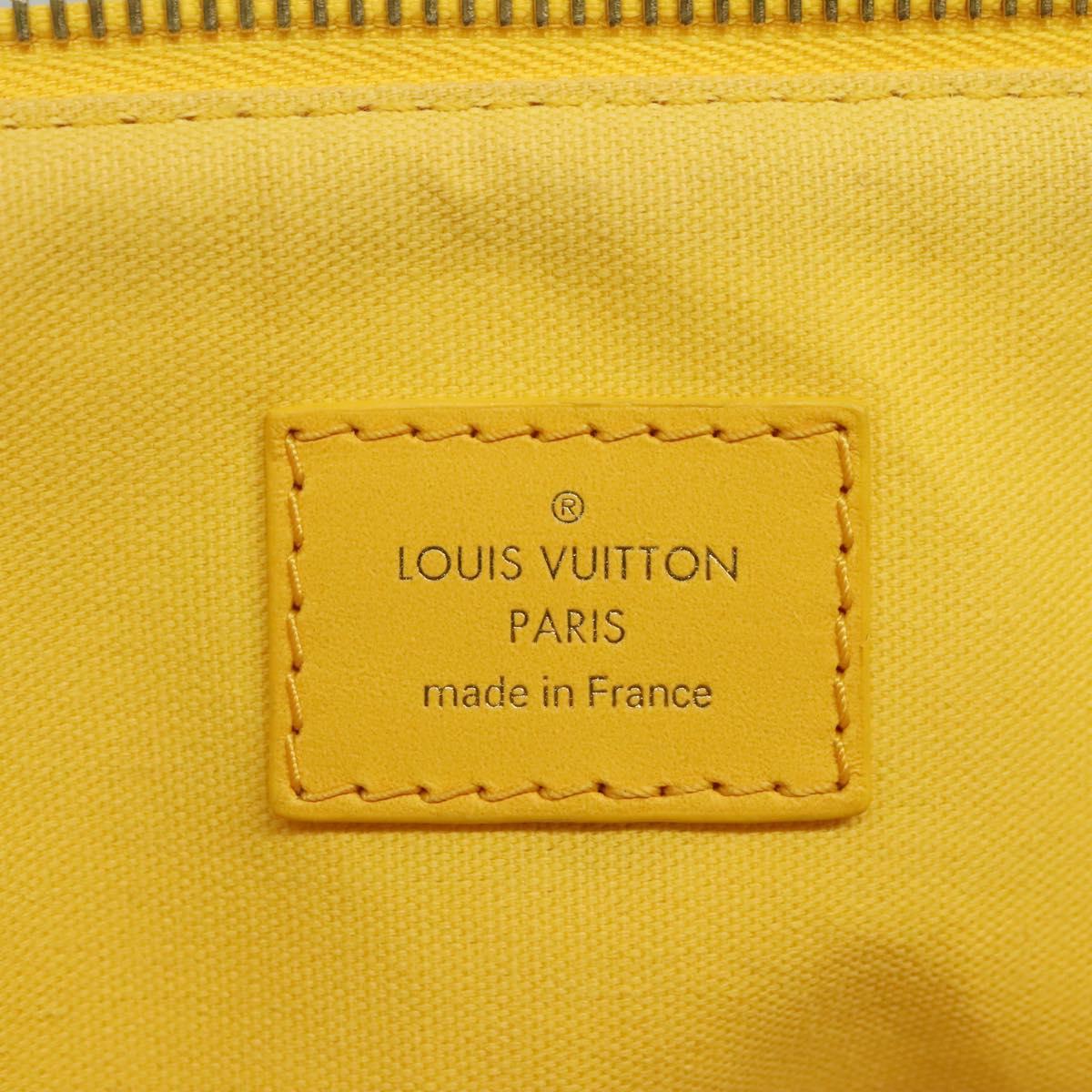 Louis Vuitton, Yellow, Canvas, handbag