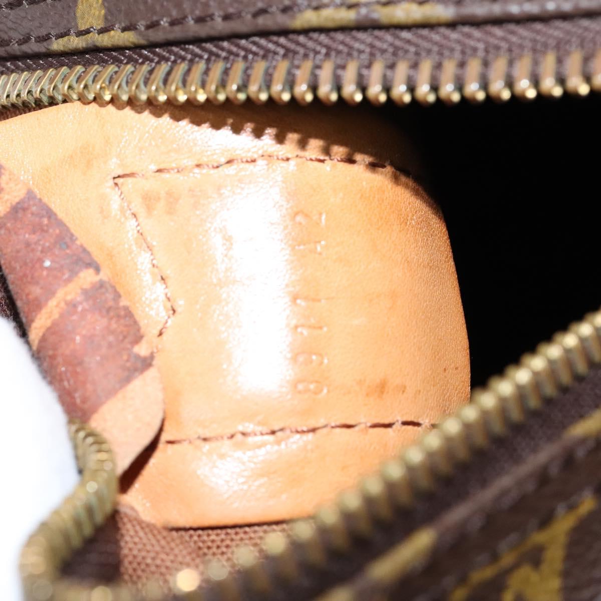 Louis Vuitton Sac Polochon, Brown, Canvas, travel