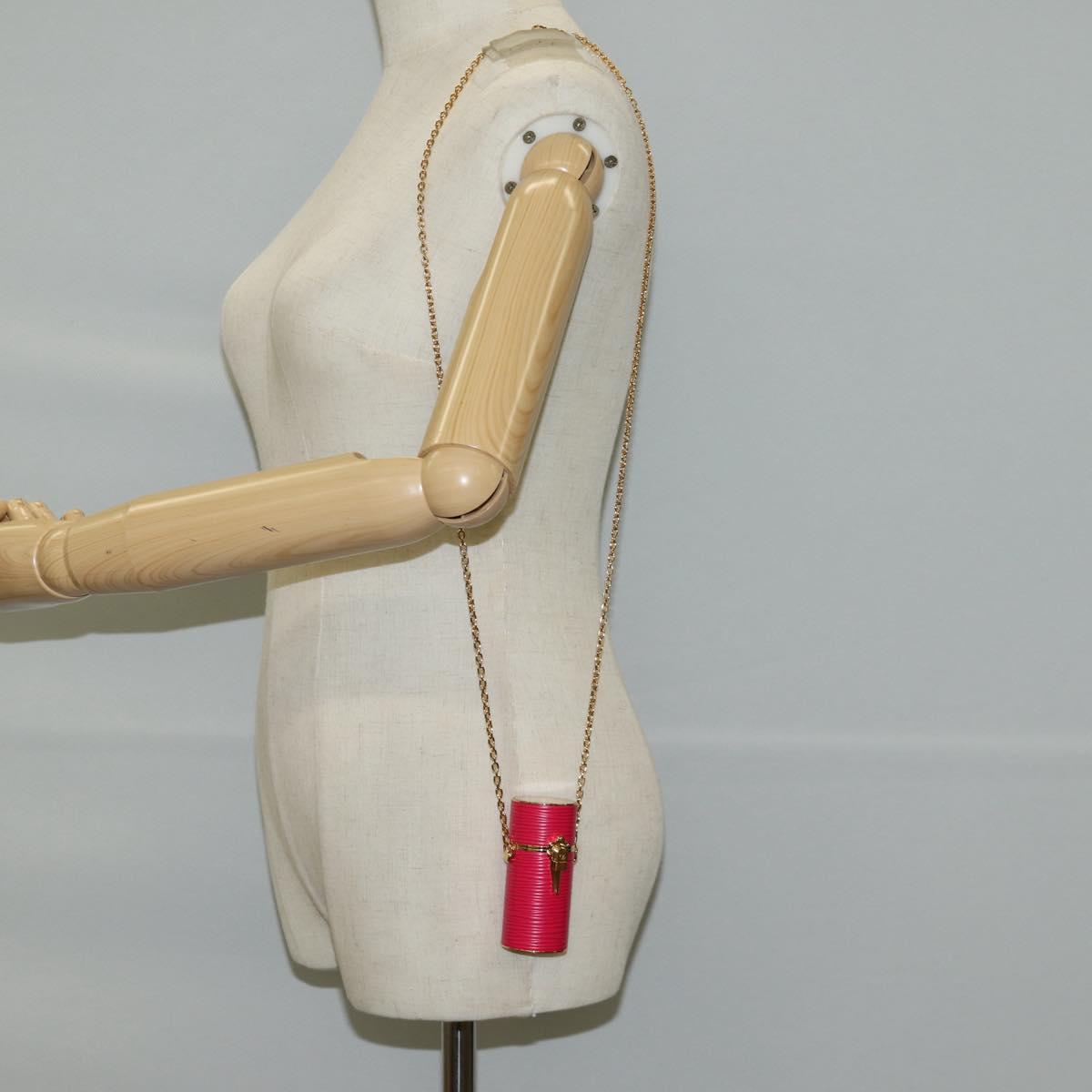 Louis Vuitton Lipstick, Red, Leather, clutch