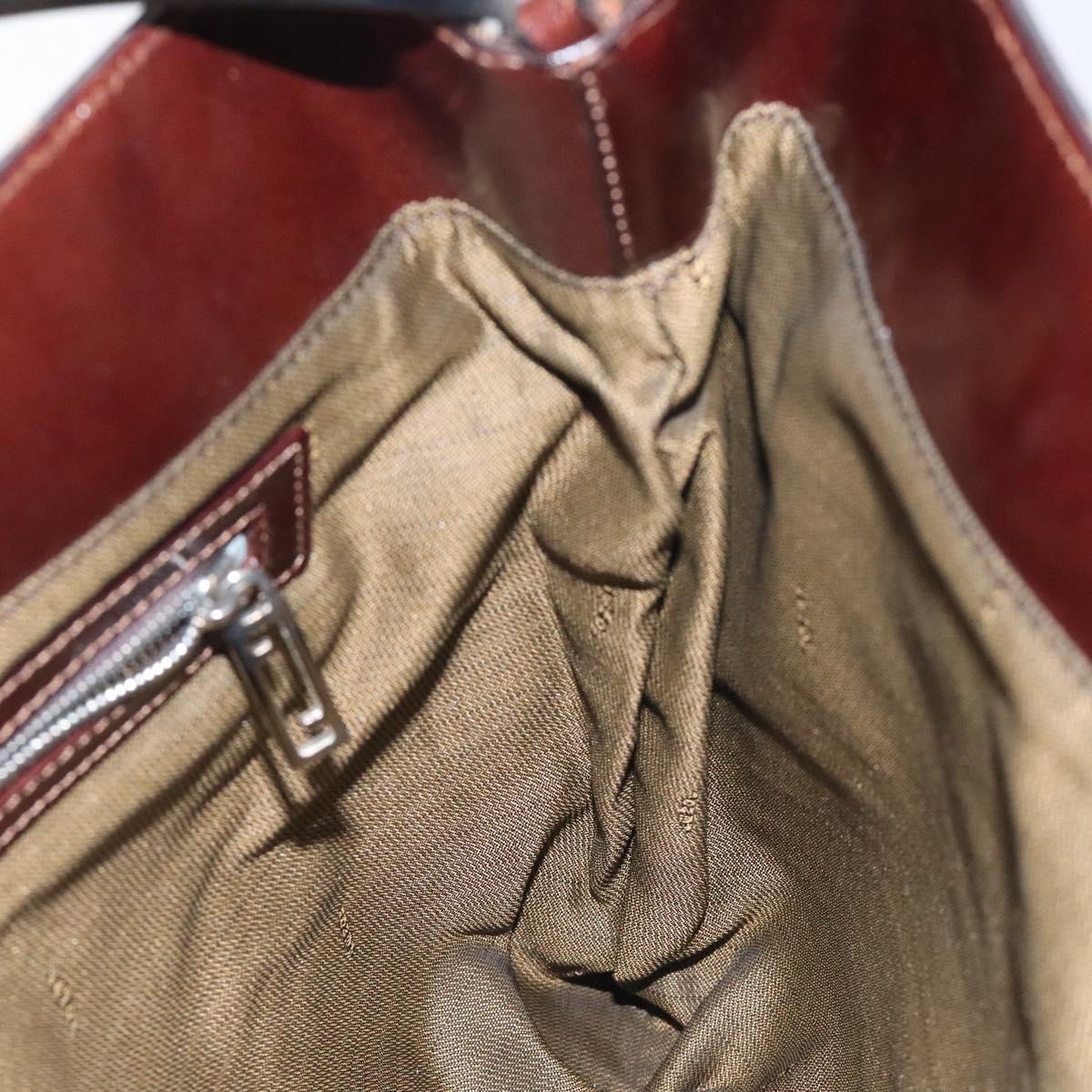 Fendi Zucca, Brown, Canvas, handbag