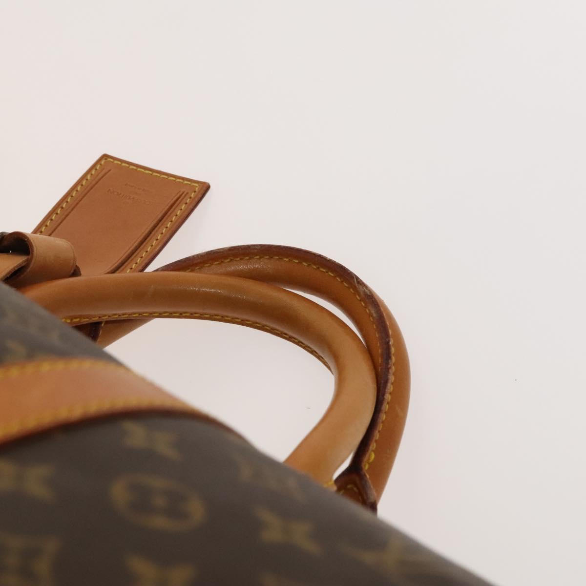 Louis Vuitton Keepall 60, Brown, Canvas, travel