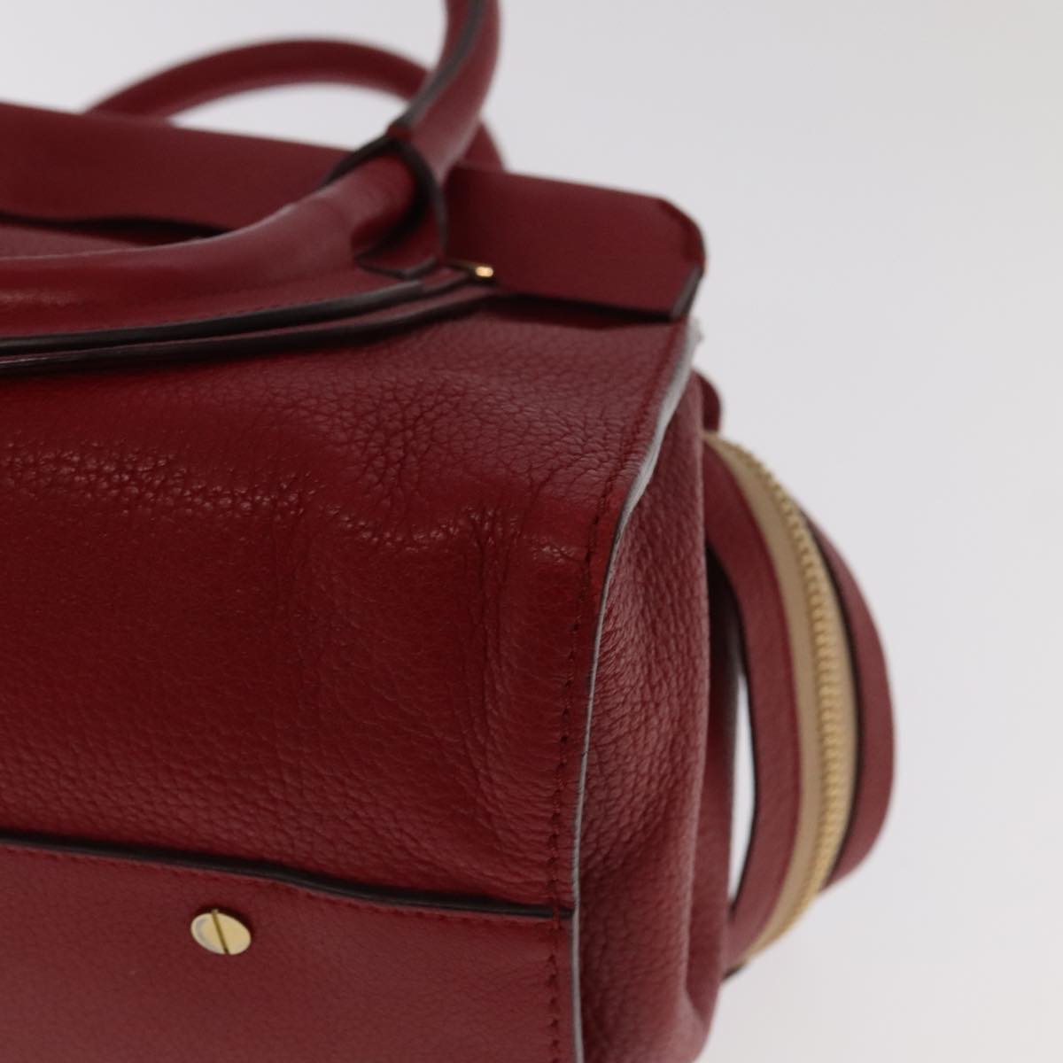 Chloé Everston, Red, Leather, handbag