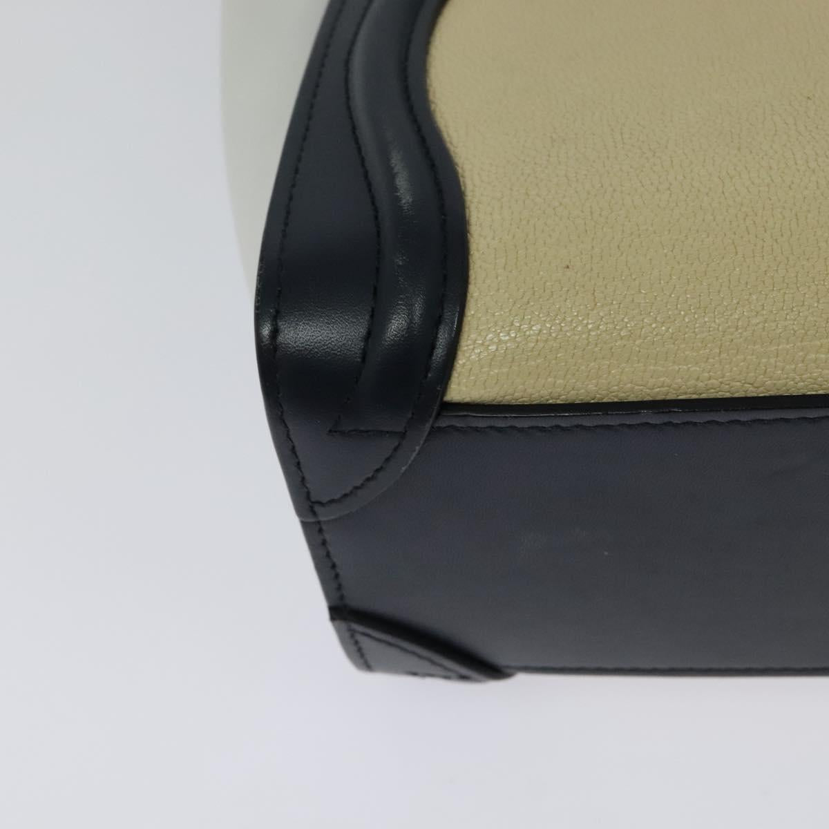 Céline Luggage, Beige, Leather, handbag