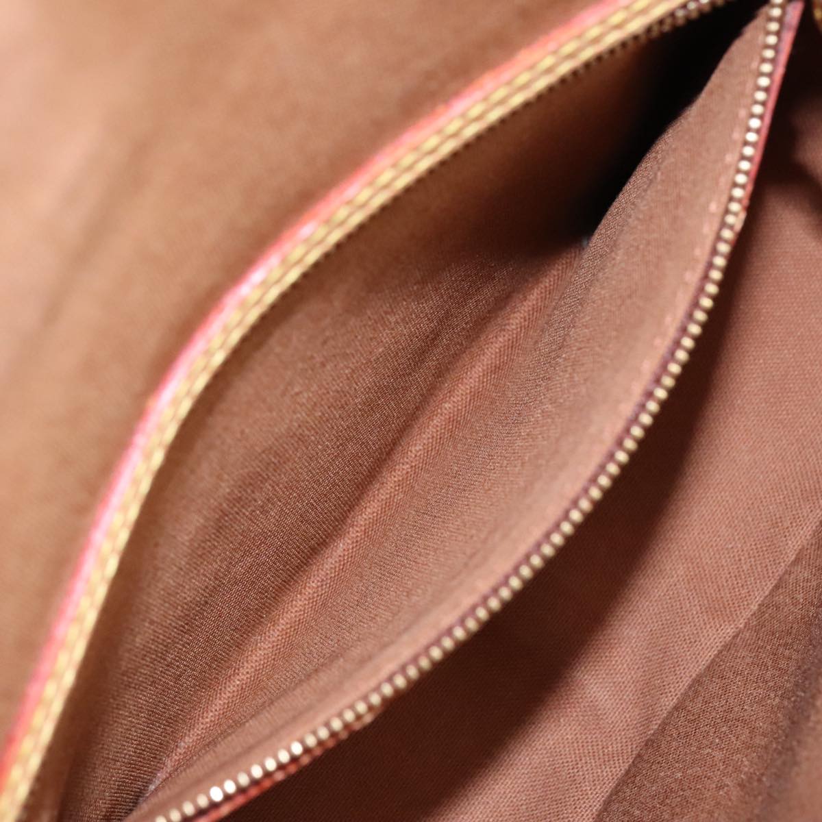 Louis Vuitton Sologne, Brown, Canvas, shoulder