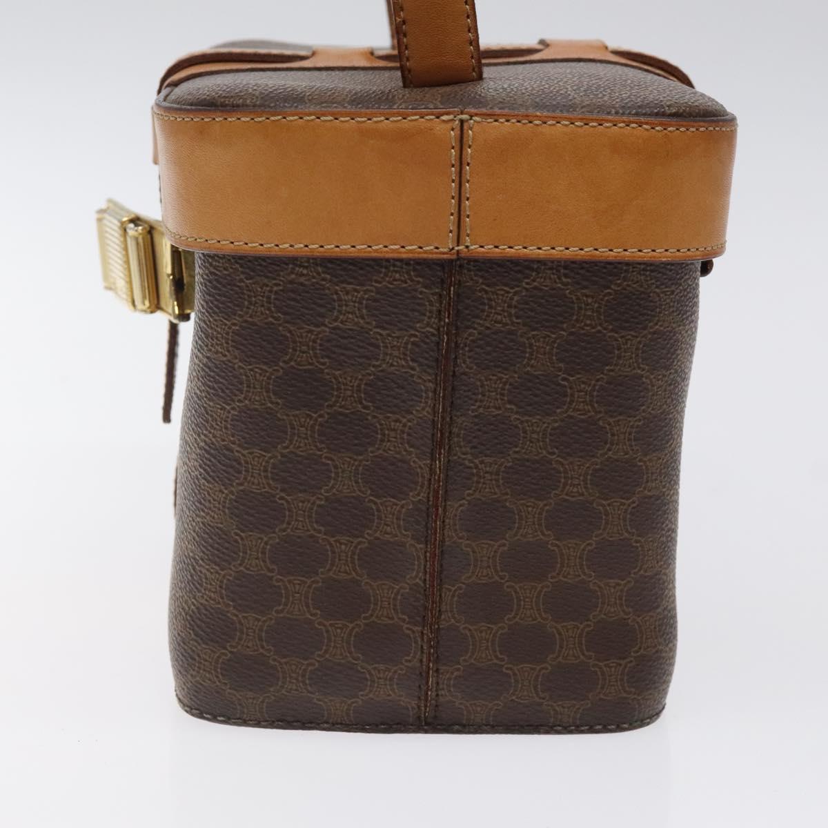 Céline Vanity, Brown, Canvas, handbag