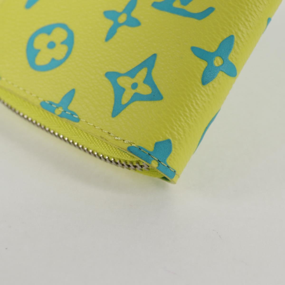 Louis Vuitton Zippy Wallet Vertical, Yellow, Canvas, wallet