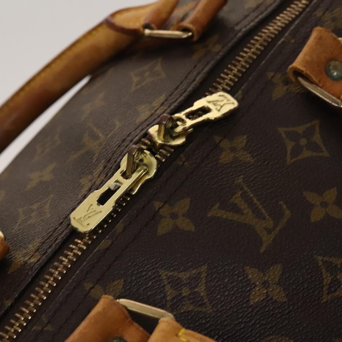 Louis Vuitton Keepall 60, Brown, Canvas, travel