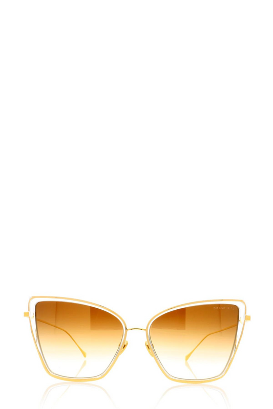 Dita Sunbird Clear Gold Sunglasses