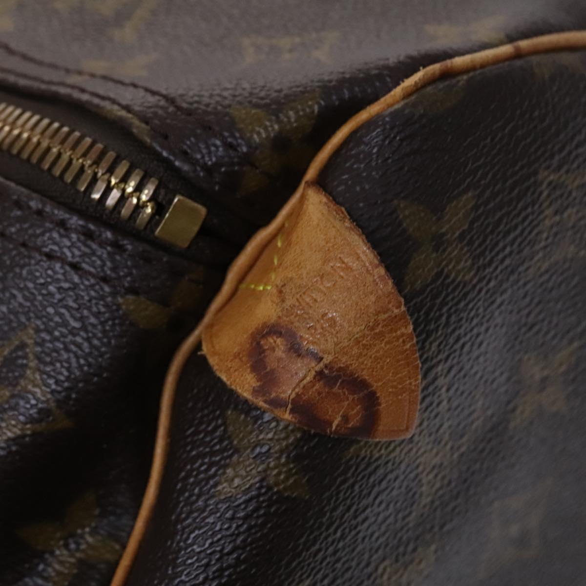 Louis Vuitton Keepall 60, Brown, Canvas, travel