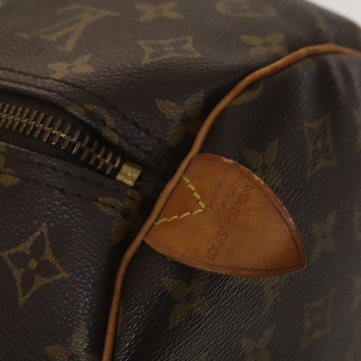 Louis Vuitton Keepall 60, Brown, Canvas, travel