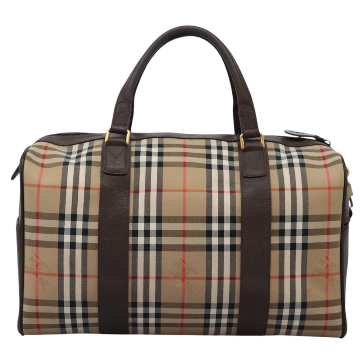 Burberry Haymarket, Beige, Canvas, travel