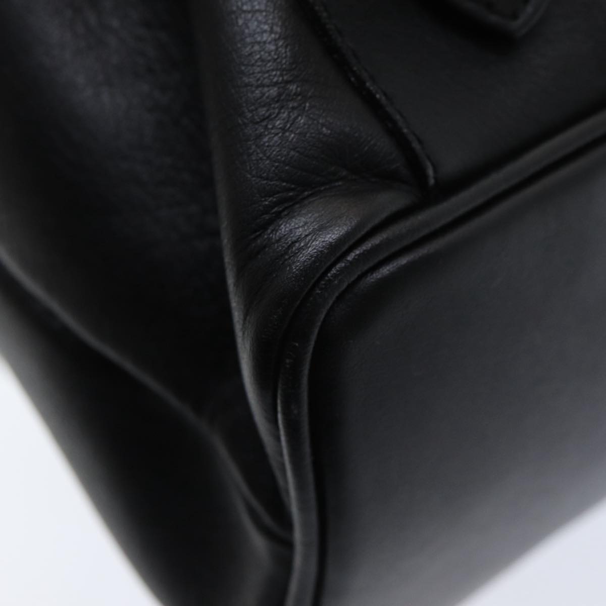 Gucci Bamboo, Black, Leather, backpack