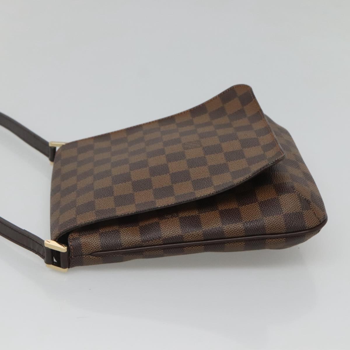 Louis Vuitton Musette Salsa, Brown, Canvas, shoulder