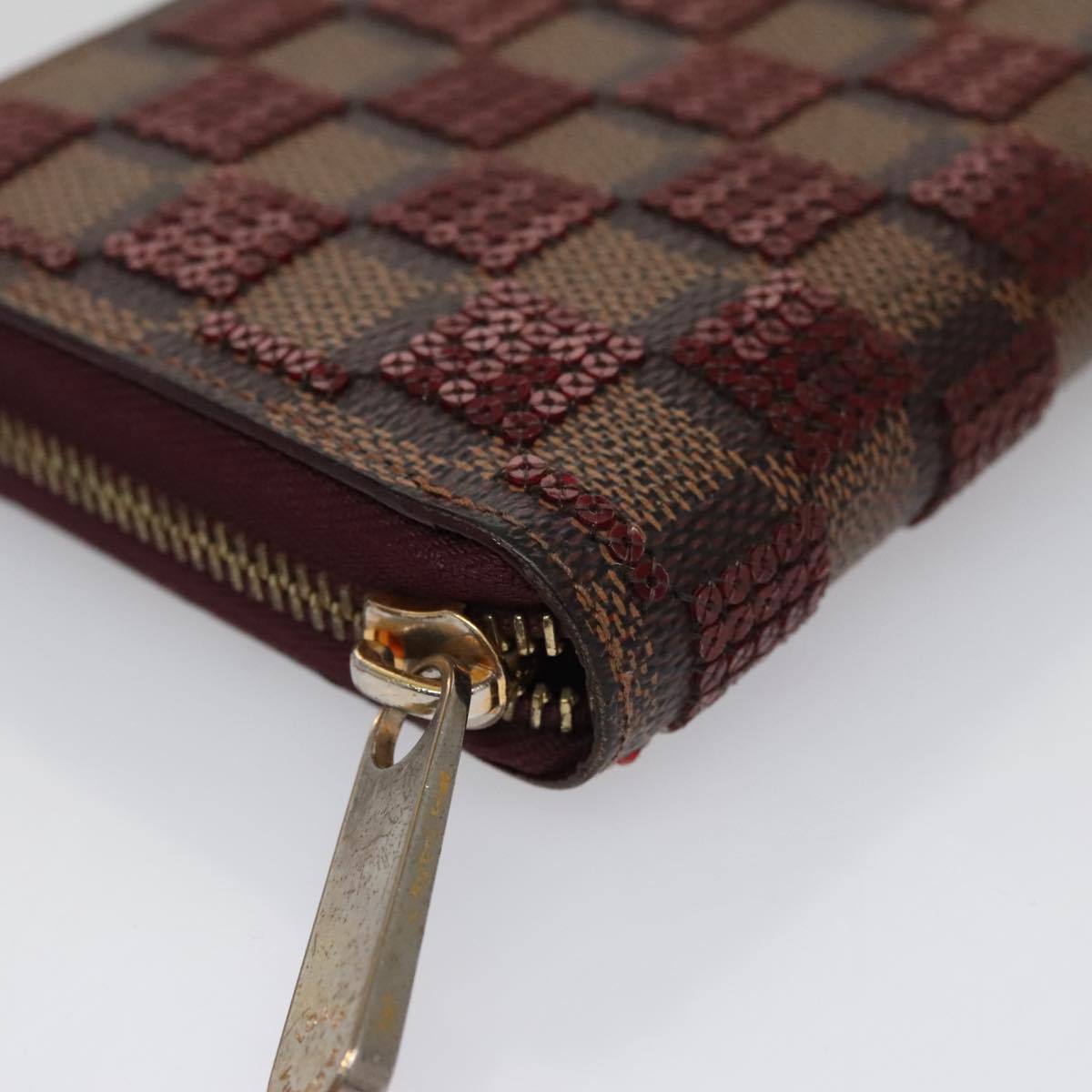 Louis Vuitton Zippy wallet, Brown, Canvas, wallet