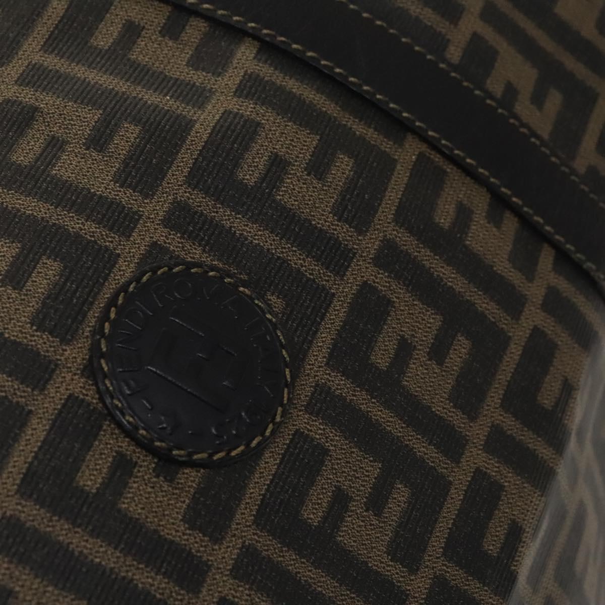 Fendi Zucca, Brown, Canvas, travel