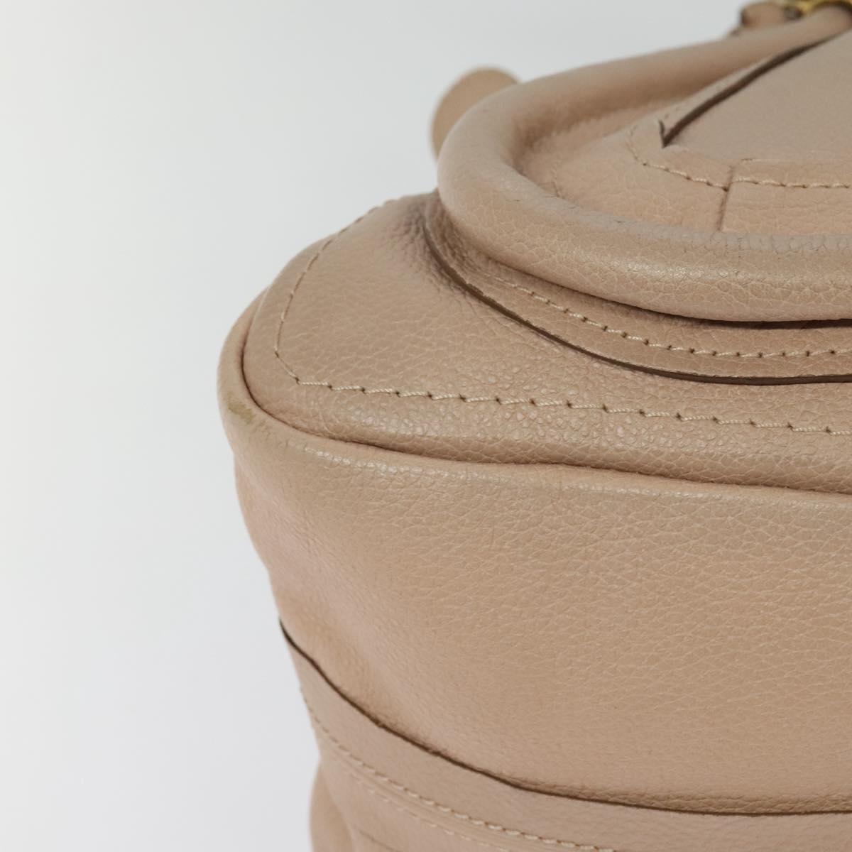 Chloé Paraty, Beige, Leather, handbag