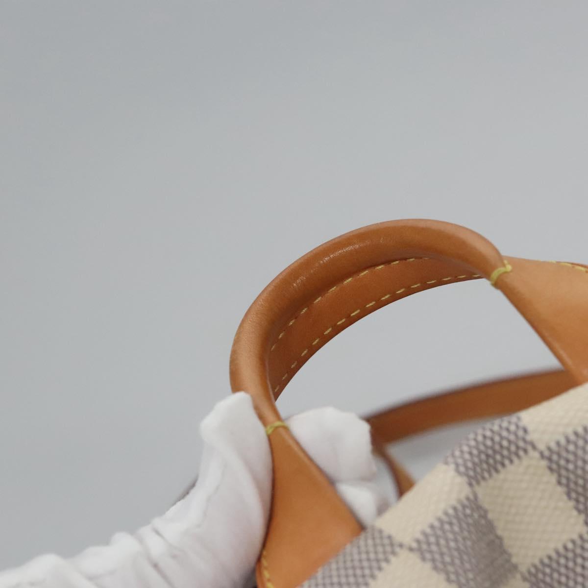 Louis Vuitton Sperone, White, Canvas, backpack