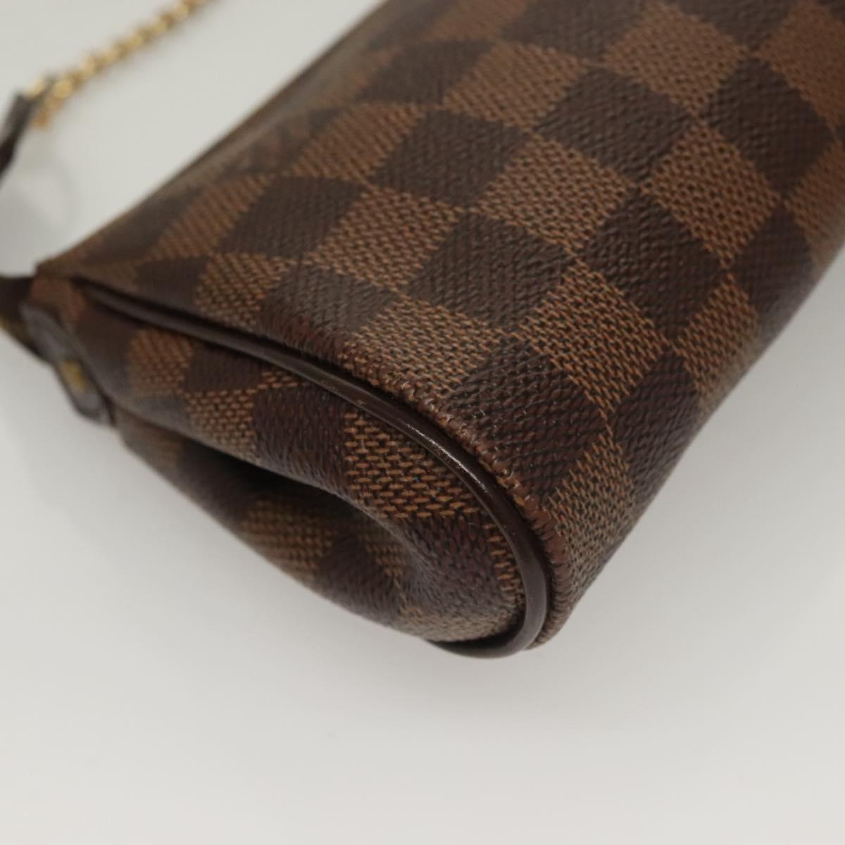Louis Vuitton Eva, Brown, Canvas, shoulder