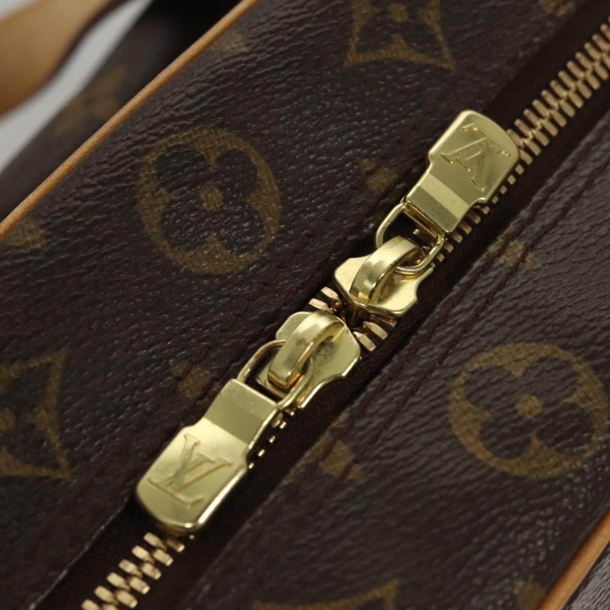 Louis Vuitton Excentri cité, Brown, Canvas, handbag