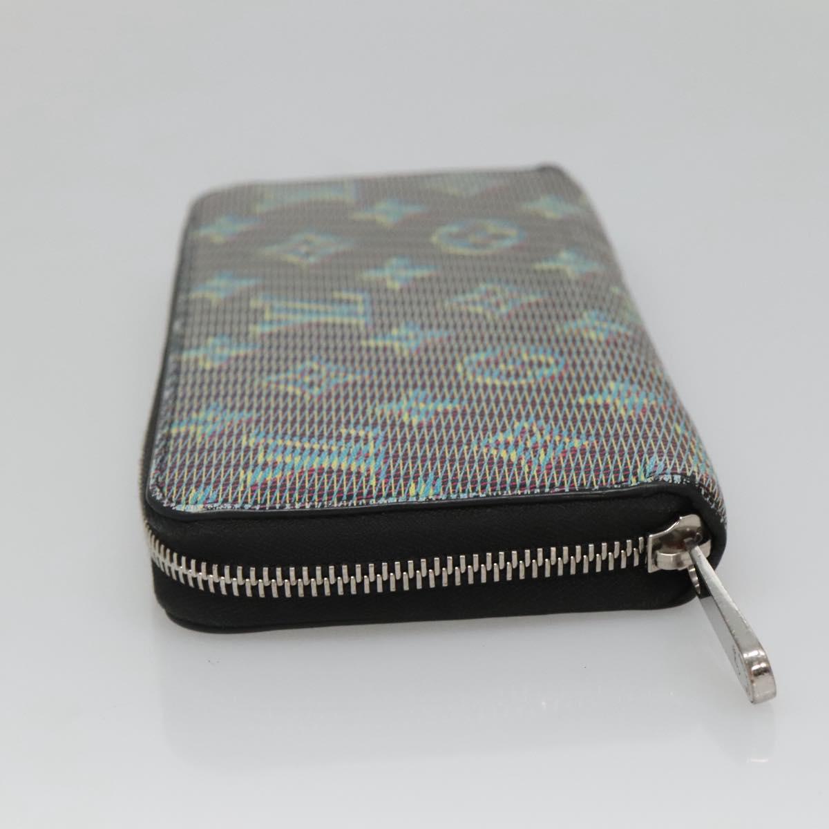 Louis Vuitton Zippy wallet, Green, Leather, wallet