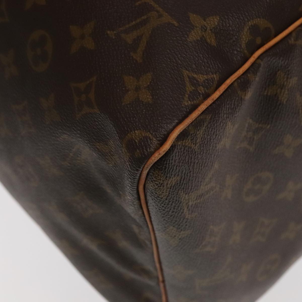 Louis Vuitton Sac Souple, Brown, Canvas, travel