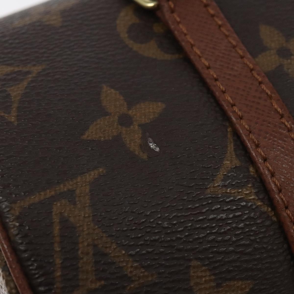 Louis Vuitton Papillon 26, Black, Canvas, handbag