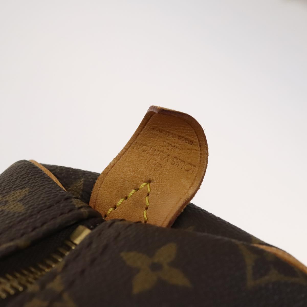 Louis Vuitton Keepall 55, Brown, Canvas, travel