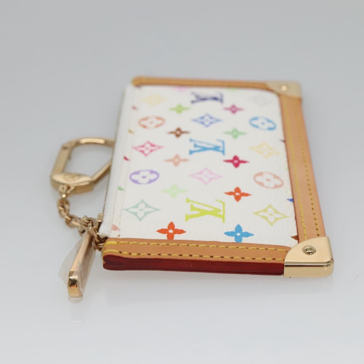 Louis Vuitton Pochette Clés, Multicolour, Canvas, wallet