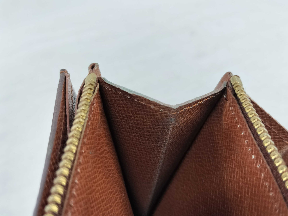 Louis Vuitton Porte Tresor International Monogram Canvas, Brown, Canvas, Wallet