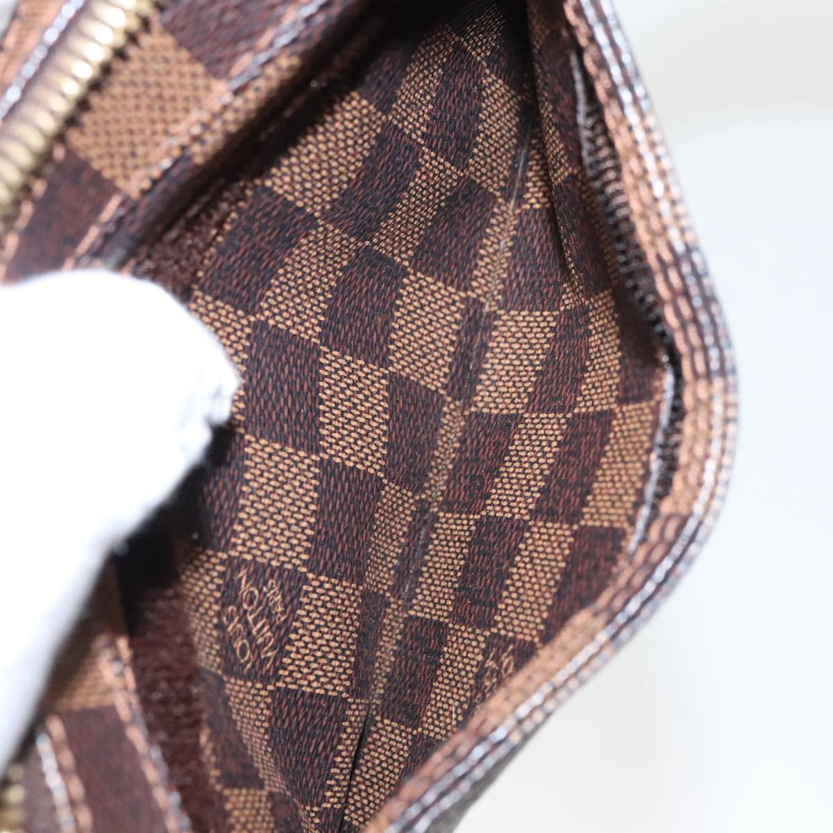 Louis Vuitton Geronimos, Brown, Canvas, shoulder