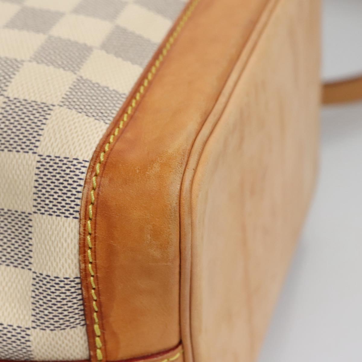 Louis Vuitton Noé BB, Grey, Canvas, shoulder