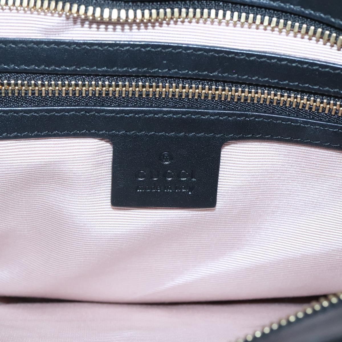 Gucci Arli, Black, Leather, handbag