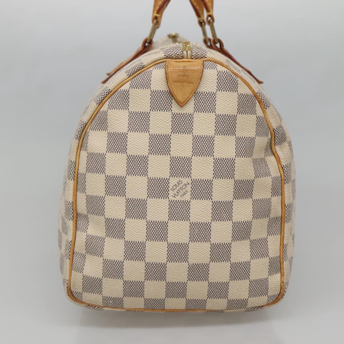 Louis Vuitton Speedy 30, Beige, Canvas, handbag