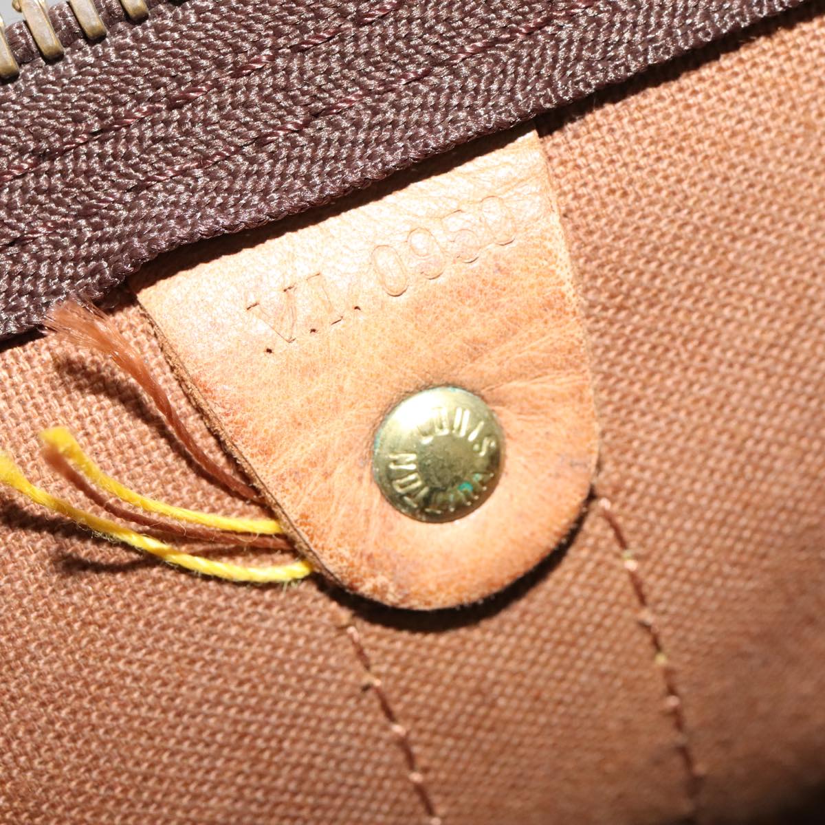 Louis Vuitton Keepall Bandoulière 60, Brown, Canvas, travel