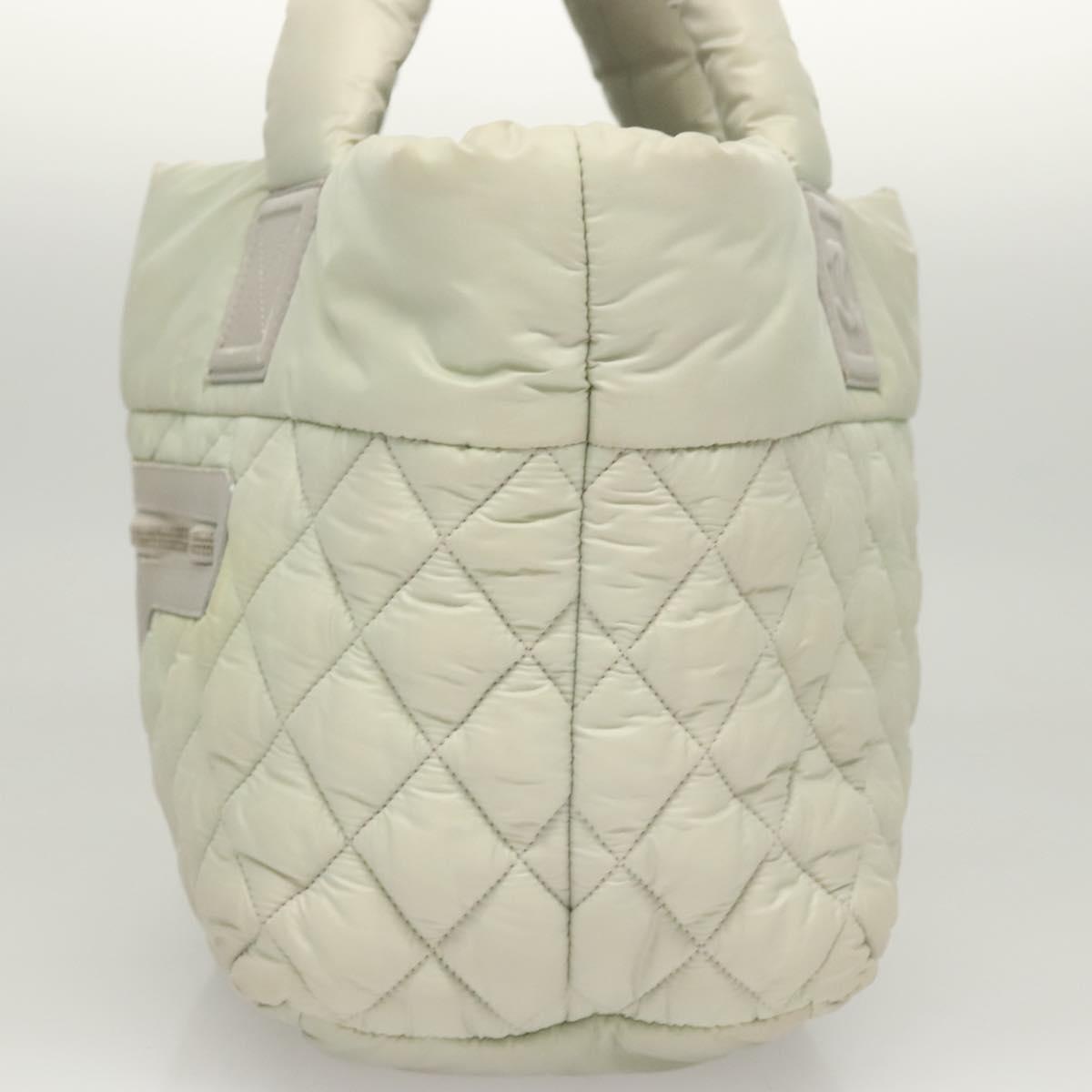 Chanel Coco Cocoon, Grey, NYLON, handbag