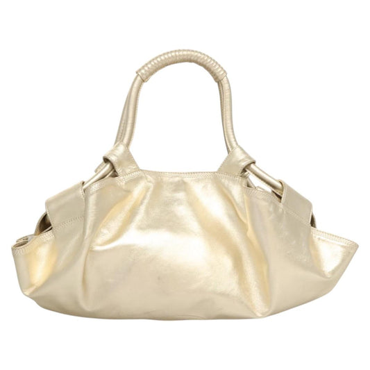 Loewe Anagram Logo Nappa Aire Hand Bag Leather, GOLD, LEATHER, Handbag