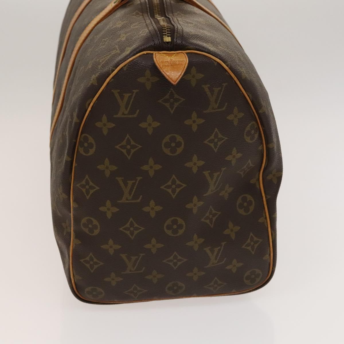 Louis Vuitton Keepall 45, Brown, Canvas, travel