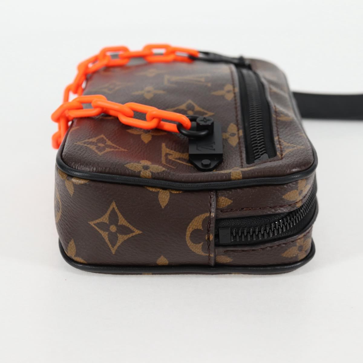 Louis Vuitton Pochette Volga, Brown, Canvas, clutch