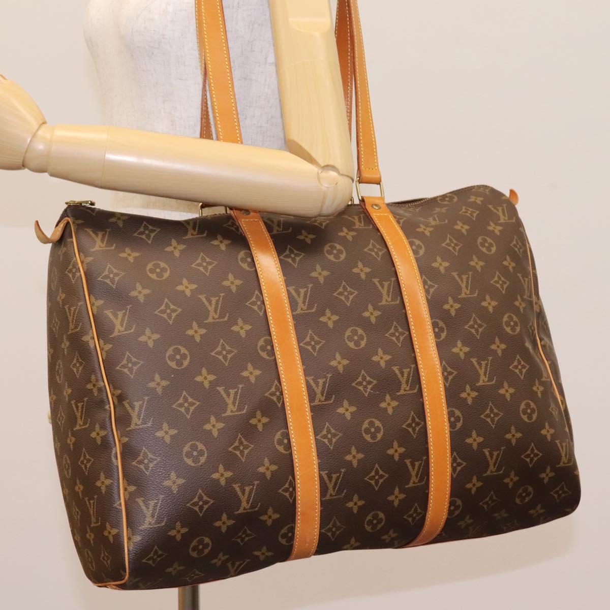 Louis Vuitton Flanerie 45, Brown, Canvas, shoulder