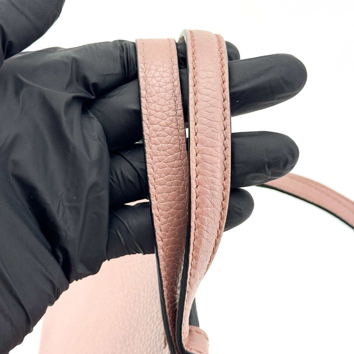 Gucci GG Marmont Top Handle Leather, Pink, Leather, Handbag