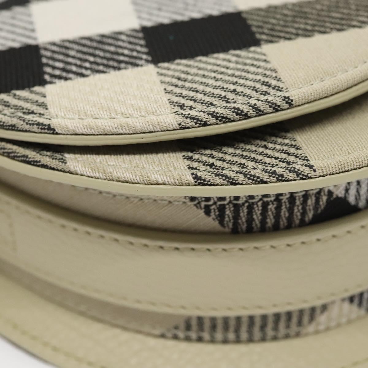Burberry, Grey, Canvas, shoulder