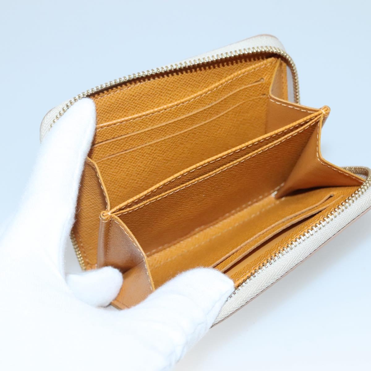 Louis Vuitton Zippy coin purse, Beige, Canvas, wallet